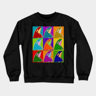 Killer Whale Pop Art Colorful Bright Best Selling Unique Gift Animal Orca Lovers Crewneck Sweatshirt